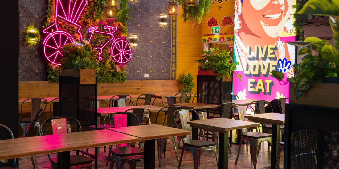 Indian street Food restaurant in trafford centre